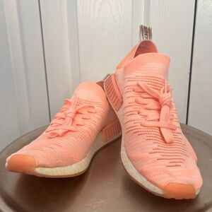 Adidas NMD R1 STLT Primeknit  (Coral/Peach)